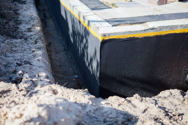 Professional Exterior Waterproofing technician working in Coal City, IN